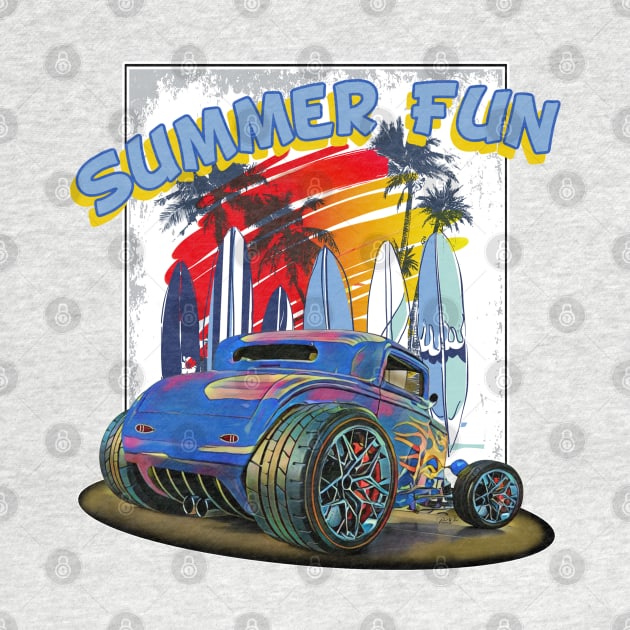 Summer Fun - Hot Rods by Wilcox PhotoArt